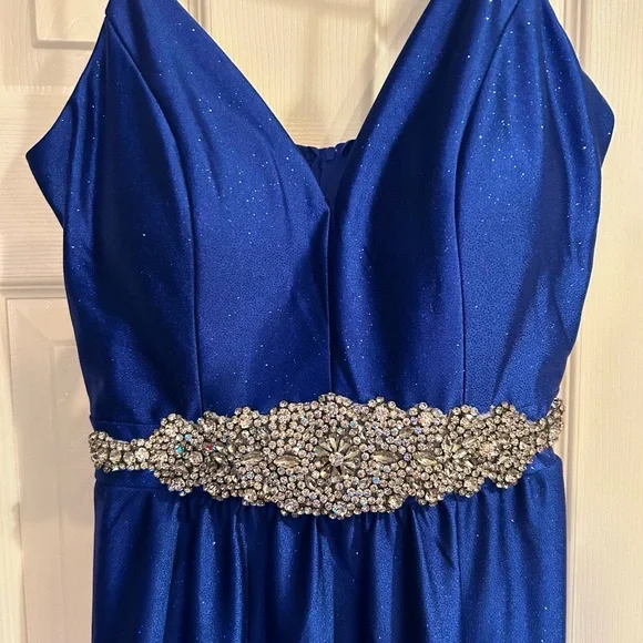 Electric Blue sparkle dress from Windsor - Picture 2 of 4